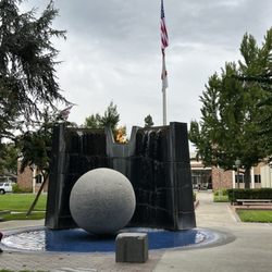 Lodi City Hall - See the flame?