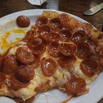 Six Hundred Downtown - Look at this massive piece - Pizza Near Me - Bellefontaine, Ohio Six Hundred Downtown - Look at this massive piece - Pizza Near Me - Bellefontaine, Ohio