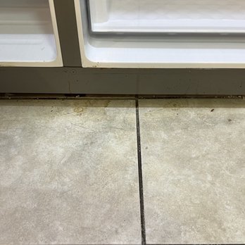 Zoe Cleaning the House - Floor by fridge not mopped - Home Cleaning Near Me Zoe Cleaning the House - Floor by fridge not mopped - Home Cleaning Near Me