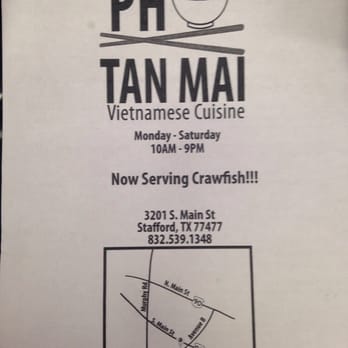 Pho Tan Mai - Vietnamese Near Me - Stafford, Texas Pho Tan Mai - Vietnamese Near Me - Stafford, Texas