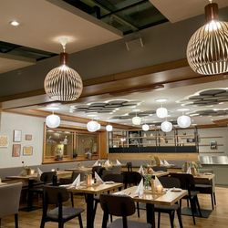 Restaurant Forellenhof Rössle - Schöner klarer Raum mit viel Platz