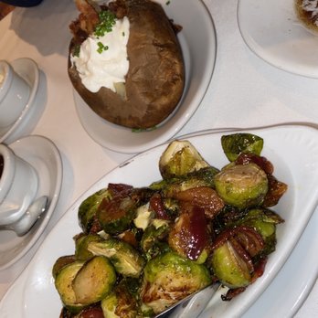 Ruth's Chris Steak House - Baked Potato Brussels Sprouts - Steakhouses Near Me - Midlothian, Virginia Ruth's Chris Steak House - Baked Potato Brussels Sprouts - Steakhouses Near Me - Midlothian, Virginia