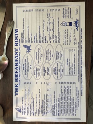 Menu photo 8 The Breakfast Room West Dennis, MA Menu photo 8 The Breakfast Room West Dennis, MA