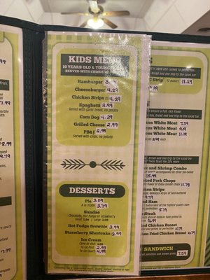 Menu photo 5 Breck's Green Acres Restaurant Vassar, KS Menu photo 5 Breck's Green Acres Restaurant Vassar, KS