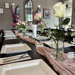 Amalfi Mediterranean Fusion - Aqiqah decor