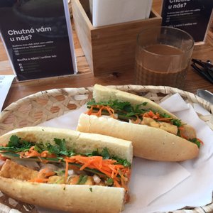 Photo of Banh-mi-ba - Prague, Czech Republic. Tofu Bahn Mi