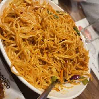 Inchin's Bamboo Garden - Chili Garlic Noodles - Indian Near Me - Schaumburg, Illinois Inchin's Bamboo Garden - Chili Garlic Noodles - Indian Near Me - Schaumburg, Illinois