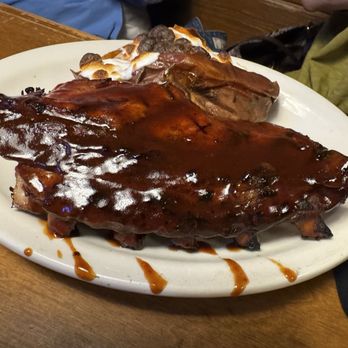 Texas Roadhouse - 1/2 Slab Ribs - Steakhouses Near Me - Baton Rouge, Louisiana Texas Roadhouse - 1/2 Slab Ribs - Steakhouses Near Me - Baton Rouge, Louisiana