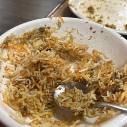 Rice and Spice - Worst goat biryani