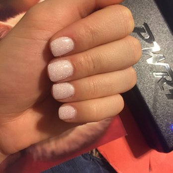 Creative Nails & Spa - Powder dip on my natural nails. Obsessed is an understatement! Thanks Aria :) - Day Spas Near Me - Ocoee, Florida