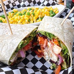 Gritty McDuff's Brew Pub - Buffalo chicken warp