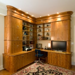 Wilson & McCracken - Custom Cabinetry in curly Cherry