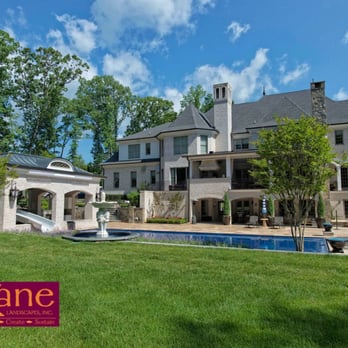 Kane Landscapes - "Water Wonderland" - Pool, Pool Slide, Deck, Fountain, and Landscaping - Landscaping Near Me - Sterling, Virginia Kane Landscapes - "Water Wonderland" - Pool, Pool Slide, Deck, Fountain, and Landscaping - Landscaping Near Me - Sterling, Virginia