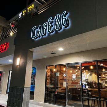 Cafe 86 - Exterior - Desserts Near Me - Artesia, California