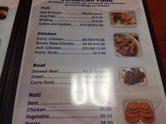 Menu photo 4 Caribbean Grill Montclair, NJ