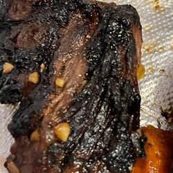 The Farm Bar & Grille - BBQ Steak tips ask for medium but it was burnt.