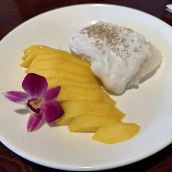 Thai Nam Phet - sticky rice with mango - Thai Near Me - Rockaway, New Jersey Thai Nam Phet - sticky rice with mango - Thai Near Me - Rockaway, New Jersey