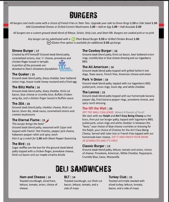 Menu photo 8 Off the Wall Sandwich Blasdell, NY
