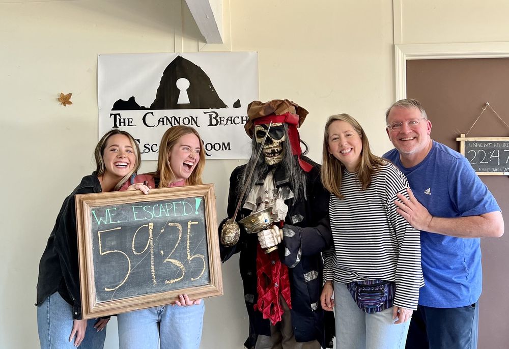Cannon Beach Escape Room Logo