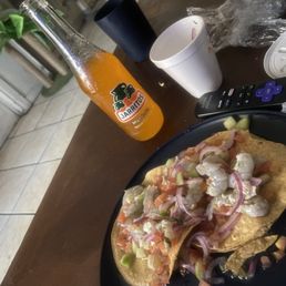 Shrimp ceviche Shrimp ceviche
