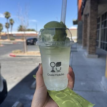 Oasis Matcha - Coconut Water + Matcha Gelato - Tea Rooms Near Me - Las Vegas, Nevada Oasis Matcha - Coconut Water + Matcha Gelato - Tea Rooms Near Me - Las Vegas, Nevada