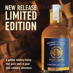 Koophaus Apiaries - Whiskey Barrel Aged Honey
