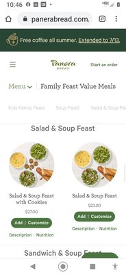 Menu photo 3 Panera Bread North Port, FL Menu photo 3 Panera Bread North Port, FL