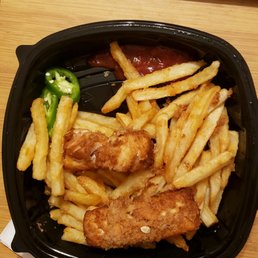 BIG PLATE- Fish & Chips $15.00   How is this called a BIG PLATE?