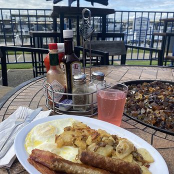 Bobs At The Marina - Outdoor seating by a fireplace - Breakfast & Brunch Near Me - Stockton, California Bobs At The Marina - Outdoor seating by a fireplace - Breakfast & Brunch Near Me - Stockton, California