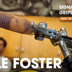 Holmes Hot Rods and Cycles - Cole Foster motorcycle handlebar grips