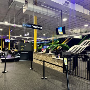 Slick City Action Park - Check-in area at Slick City Park Cassandra Bankson - Amusement Parks Near Me - Houston, Texas Slick City Action Park - Check-in area at Slick City Park Cassandra Bankson - Amusement Parks Near Me - Houston, Texas
