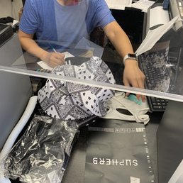 Richard taking down all the details.