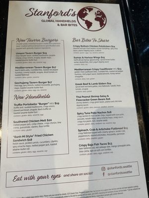 Menu photo 4 Stanford's Seattle, WA Menu photo 4 Stanford's Seattle, WA
