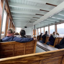 Glacier Park Boat Company - Inside seating