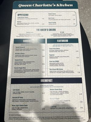 Menu photo 2 Queen Charlotte’s Kitchen Charlotte, NC