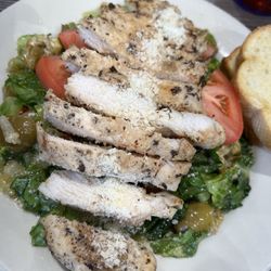 The Main Dish & More - Muffuletta salad with chicken