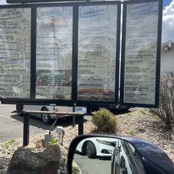 Nardelli's Grinder Shoppe - Drive thru menu