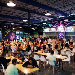 Hi-Wire Brewing - The taproom has seating for over 300 with lots of space inside plus a covered patio.