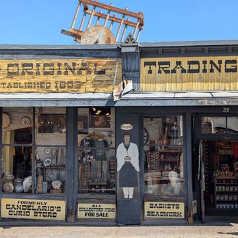 Original Trading Post - Very eye catching store front, so good for pictures - Jewelry Near Me - Santa Fe, New Mexico