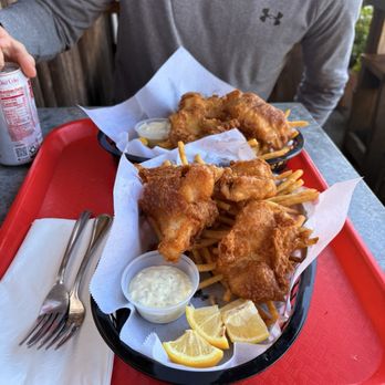 Gualala Seafood Shack - Fish and Chips! - Seafood Near Me - Gualala, California