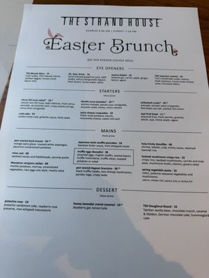 Menu photo 1 The Strand House Manhattan Beach, CA Menu photo 1 The Strand House Manhattan Beach, CA