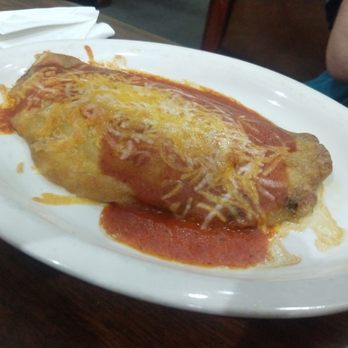 Coyote Rojo # 4 - Chili relleno - a bit too spicy for me but it's not overwhelming, it still has great flavor. - Mexican Near Me - Spring Hill, Florida