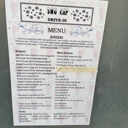 Menu as of 10/4/2022
