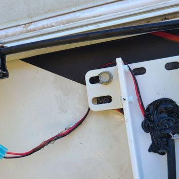 Camping World - Shoddy installation of wiring for awning arm, and loose weatherstripping - RV Dealers Near Me - Pooler, Georgia Camping World - Shoddy installation of wiring for awning arm, and loose weatherstripping - RV Dealers Near Me - Pooler, Georgia