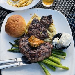 Cowboy butter steak