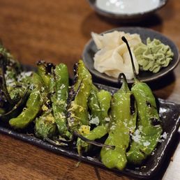 Shishito peppers Shishito peppers