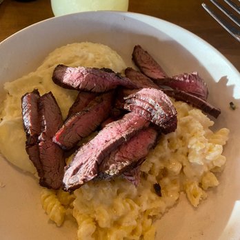 Flower Child - Steak Entree with mashed potatoes and Gluten Mac and Cheese - Salad Near Me - Tucson, Arizona