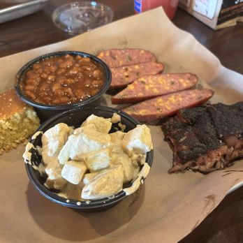 Mission BBQ - 2 meat sampler - Barbeque Near Me - Pittsburgh, Pennsylvania