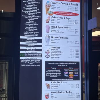 Bruster's Real Ice Cream - Menu - Ice Cream & Frozen Yogurt Near Me - La Mesa, California Bruster's Real Ice Cream - Menu - Ice Cream & Frozen Yogurt Near Me - La Mesa, California