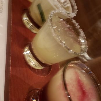 Blue Agave Grill - Margarita flight. Get this - Seafood Near Me - Denver, Colorado